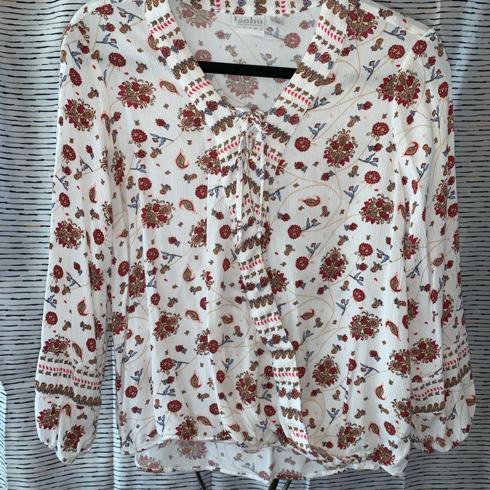 Boho style blouse